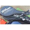 Image 2 : Sporting Goods: Tennis Rackets, Boxes of Golf Balls, Soccer Shoes, Fishing Rod, Bag