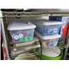 Image 7 : Omega Juicer & Attachments, Misc. Kitchen Items, Disposable Gloves, Books, etc