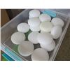 Image 11 : Misc. Toys, Unopened Craft Kit, Candles, Unopened Playdough Set, Ceramic Piggy Bank, Bey Blade Stadi