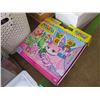 Image 16 : Misc. Toys, Unopened Craft Kit, Candles, Unopened Playdough Set, Ceramic Piggy Bank, Bey Blade Stadi
