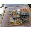 Image 21 : Misc. Toys, Unopened Craft Kit, Candles, Unopened Playdough Set, Ceramic Piggy Bank, Bey Blade Stadi