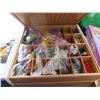 Image 23 : Misc. Toys, Unopened Craft Kit, Candles, Unopened Playdough Set, Ceramic Piggy Bank, Bey Blade Stadi