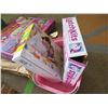 Image 26 : Misc. Toys, Unopened Craft Kit, Candles, Unopened Playdough Set, Ceramic Piggy Bank, Bey Blade Stadi