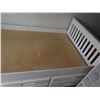 Image 3 : Kids Bedroom Furniture: White Twin Bed Frame (78"x40"x36"H), Shoe Racks, Jewelry Organizer