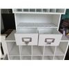 Image 8 : Kids Bedroom Furniture: White Twin Bed Frame (78"x40"x36"H), Shoe Racks, Jewelry Organizer