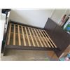 Image 1 : Bed Frame with Headboard 72" x 84" x 42" H