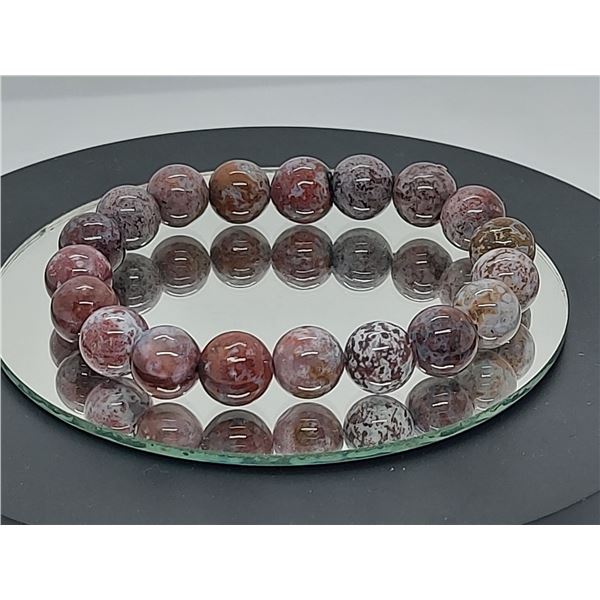 11mm Natural Pietersite Round Beads Bracelet