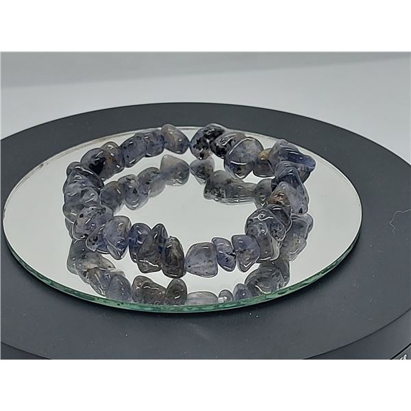 21g Natural Tanzanite Blue Zoisite Stretchy Bracelet