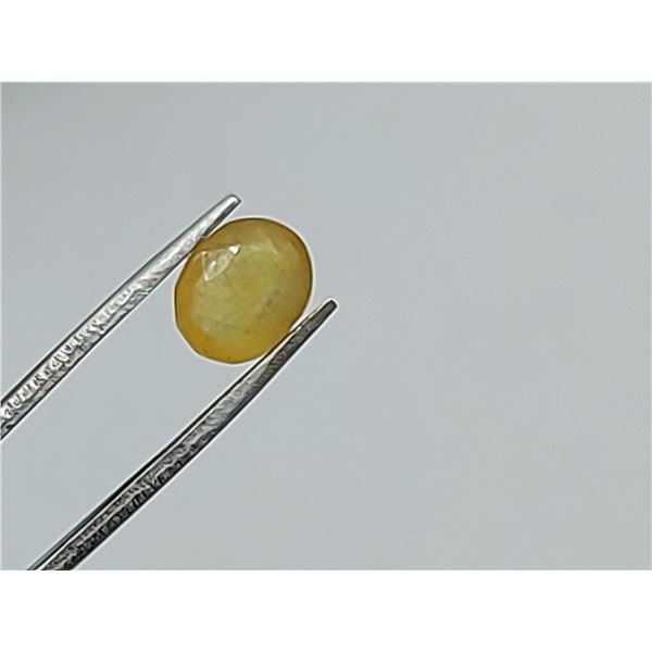 2.75 ct BEAUTIFUL YELLOW SAPPHIRE