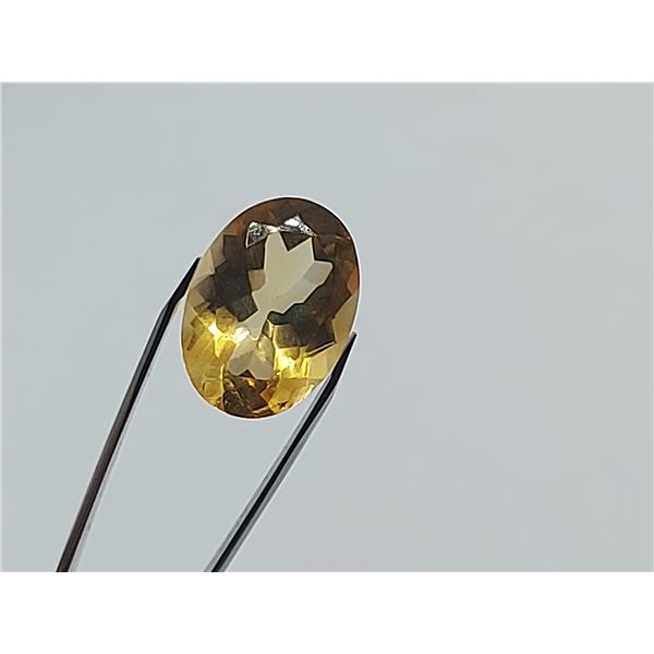 11.08 ct. BRAZIL CITRINE
