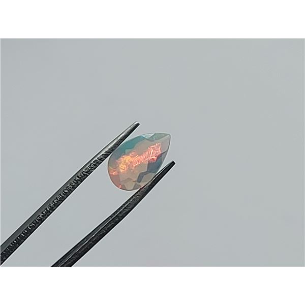 1.41 ct. STUNNING FACETED RAINBOW WELO OPAL