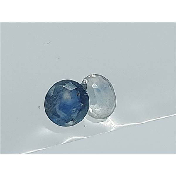 1.26 ct  BLUE SAPPHIRE PAIR