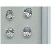 Image 1 : 4 pcs. 1.95 ct. WHITE ZIRCON