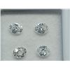 Image 2 : 4 pcs. 1.95 ct. WHITE ZIRCON