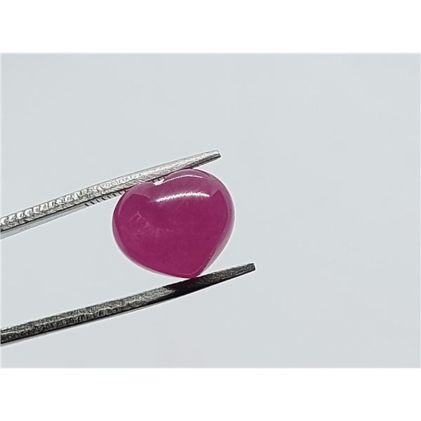 SUPERB 8.04 ct. RUBY CAB