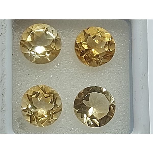 BEAUTIFUL 7.27 ct. YELLOW CITRINE