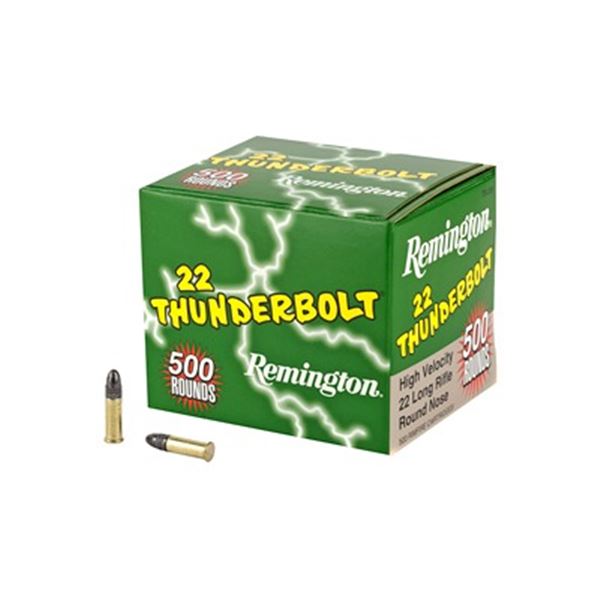 REM THNDRBT 22LR 40GR RN HS - 500 RDS