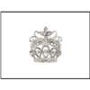 Image 1 : ROYAL CROWN DIAMOND ENCRUSTED PENDANT(was $500)#1672141