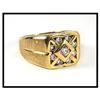 Image 1 : MANS FINE DIAMOND RING(price was $700) #1672156