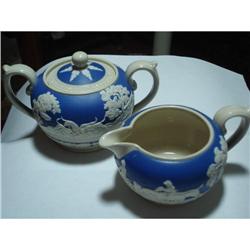 Spode Copeland Blue Cream & Sugar #1672241