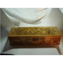 Wooden Glove Box Floral Decoration #1672242