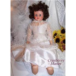 27" AE251 Rubber Bride Doll - Deluxe Reading  #1672280