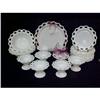 Image 1 : Lace Edge Milk Glass by Anchor Hocking #1672398