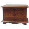 Image 1 : Three Drawer Carved Mini Chest. #1672452