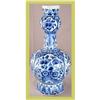 Image 1 : Blue Delft Table Lamp Hand-Painted OUD Vase #1672622