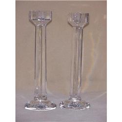 Kosta Crystal Candlesticks Sku2941 #1672763