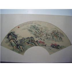 fine Chinese Fan Painting #1672801