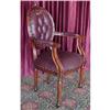 Image 1 : FRENCH VICTORIAN CAMEO DINING ACCENT DESK CHAIR#1673047