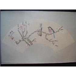 fine Chinese Fan Painting #1686605