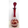 Image 1 : Victorian Bohemian Glass Cologne Decanter #1700934
