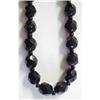 Image 1 : 30's French BLACK JET GLASS BEADS #1701074