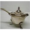 Image 1 : TINY ANTIQUE STERLING CONDIMENT DISH #1701141