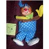 Image 1 : 7" Annalee Clown  Cloth Doll #1701397
