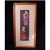 Image 1 : Chinese Silk and Paper Figures Picture. #1701979