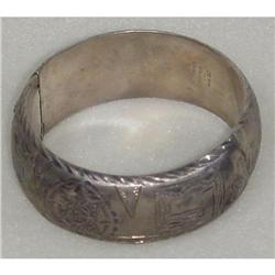 Sterling Bangle Sku2757 #1702065