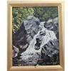 Image 1 : ?Waterfall? Oil on Board Artist Signed #1702281