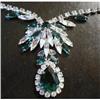 Image 1 : STUNNING RHINESTONE  PENDANT NECKLACE #1719645