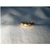 14K Pink Rose Gold Diamond Star Band Ring #1720221