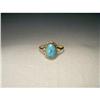 Beautiful 14K YG Gold Handmade Turquoise Ring #1720231