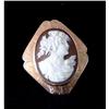 Image 1 : Victorian Rose Gold Cameo Pin #1720522
