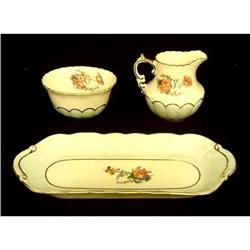 Aynsley Sugar & Creamer With Matching Tray #1720530