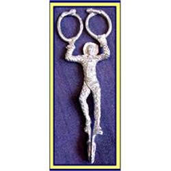 ST SILVER TONGS HARLEQUIN ACROBAT & SNAKE #1720543