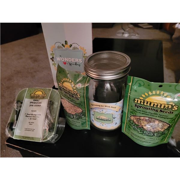 Complete sprouting starter package