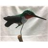 Image 4 : Hand carved and painted hummingbird
