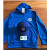 Image 1 : Blue Jays Hoodie Youth size 10 and Cap