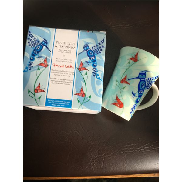 Hummingbird Mug by artist  Kwakwaka'wakw